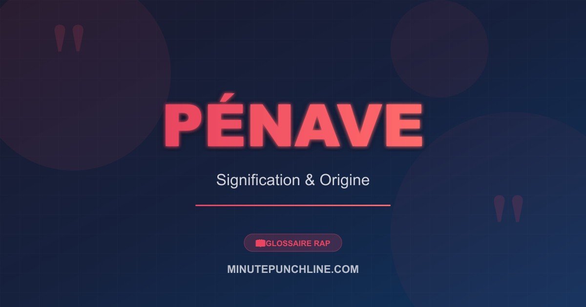 Penave - signification et origine