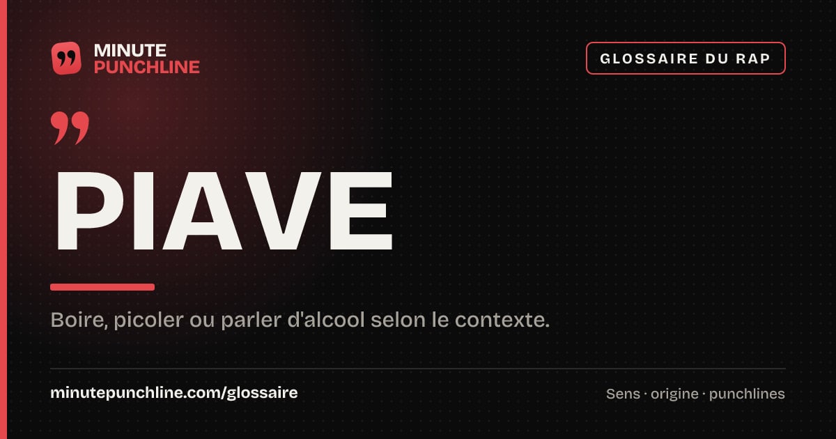 Piave - signification et origine