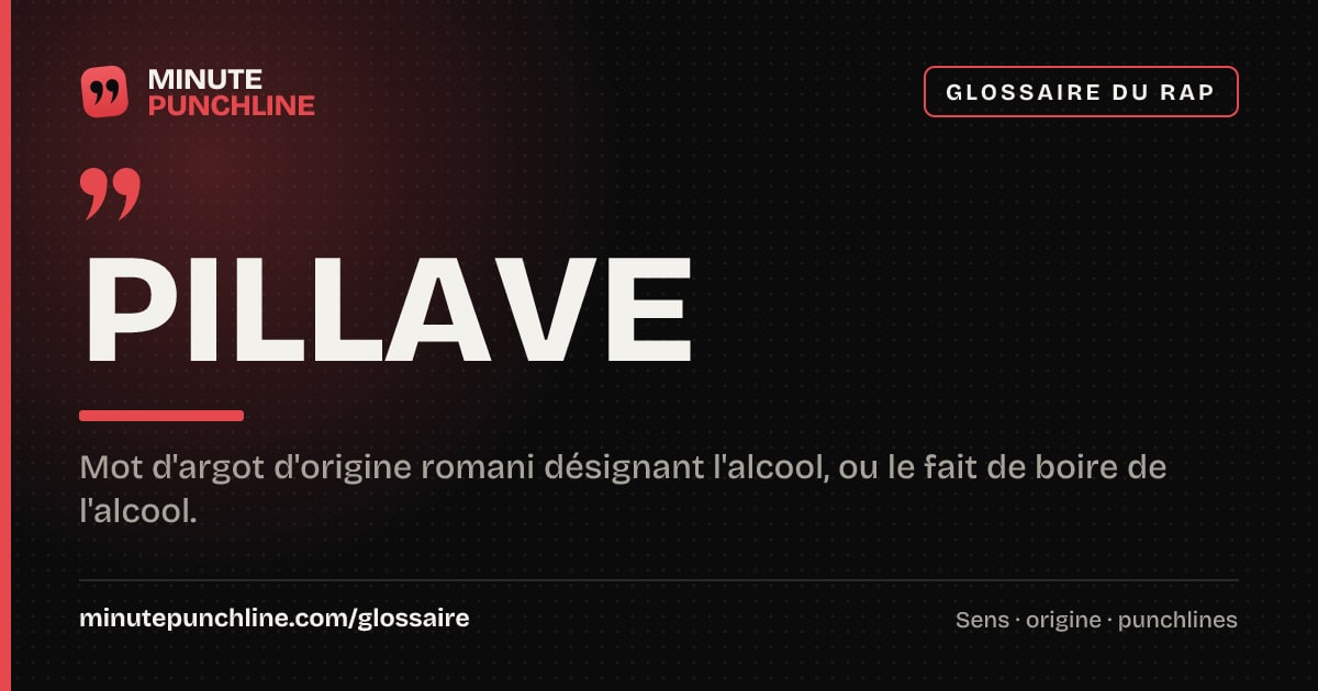 Pillave - signification et origine