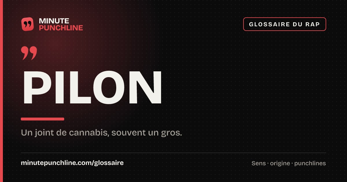 Pilon - signification et origine