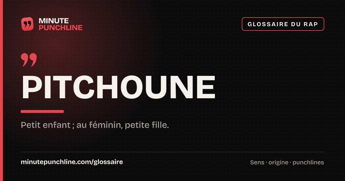 Pitchoune - signification et origine