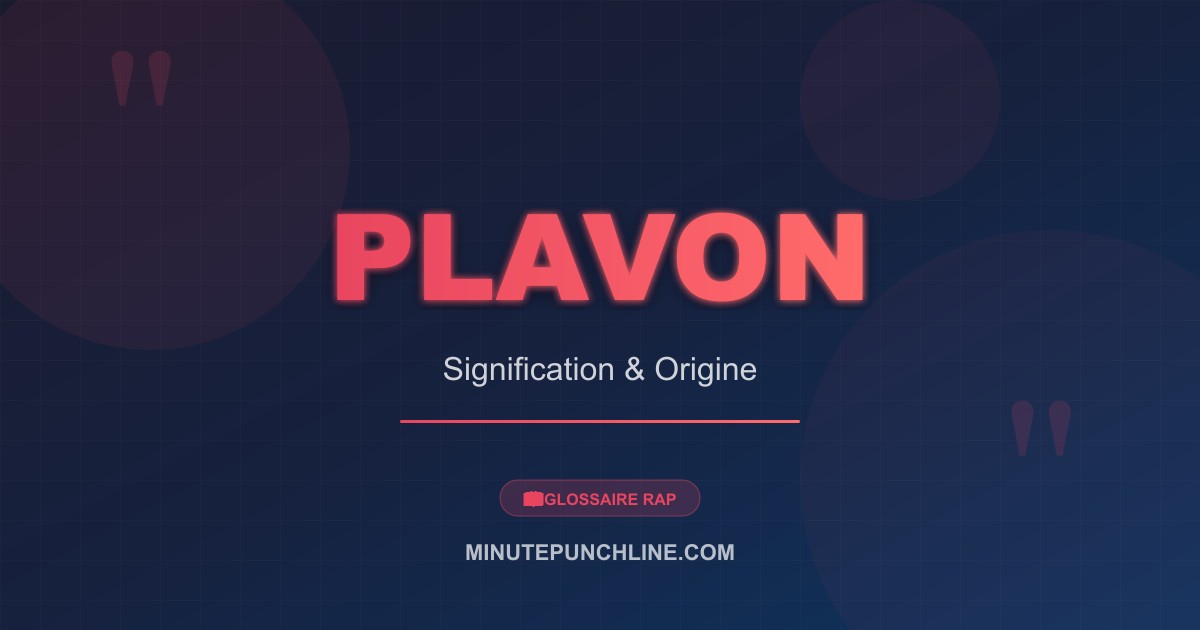 Plavon - signification et origine