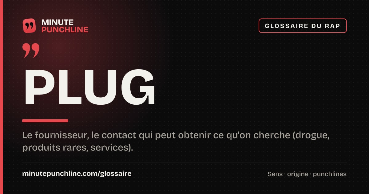 Plug - signification et origine