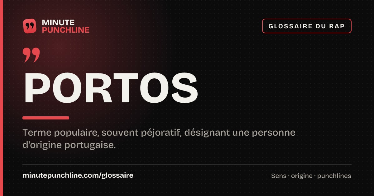 Portos - signification et origine