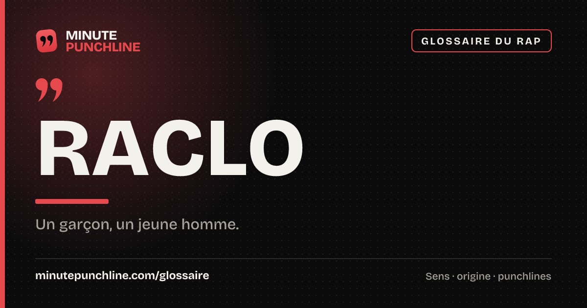 Raclo - signification et origine