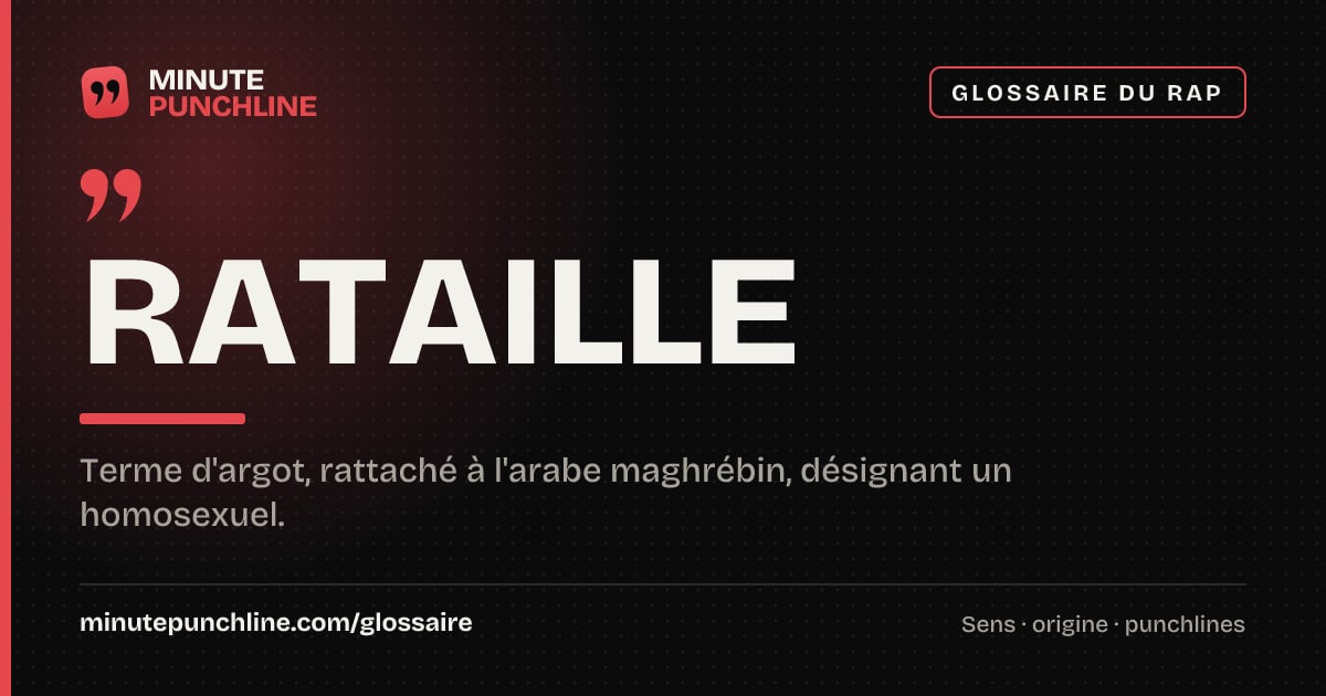 Rataille - signification et origine