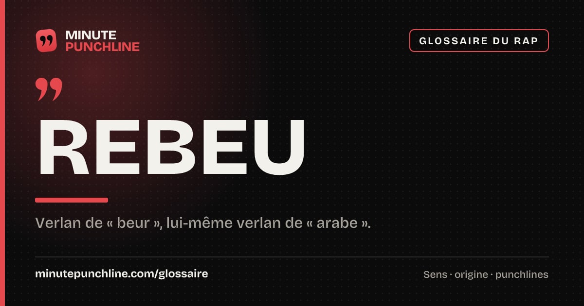 Rebeu - signification et origine