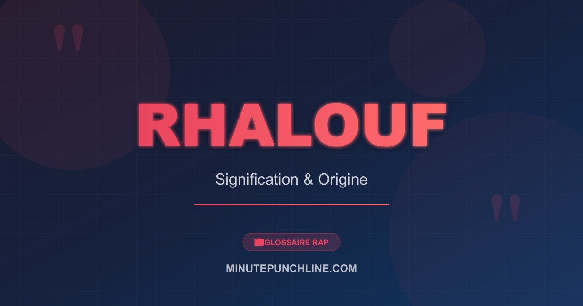 Rhalouf - signification et origine