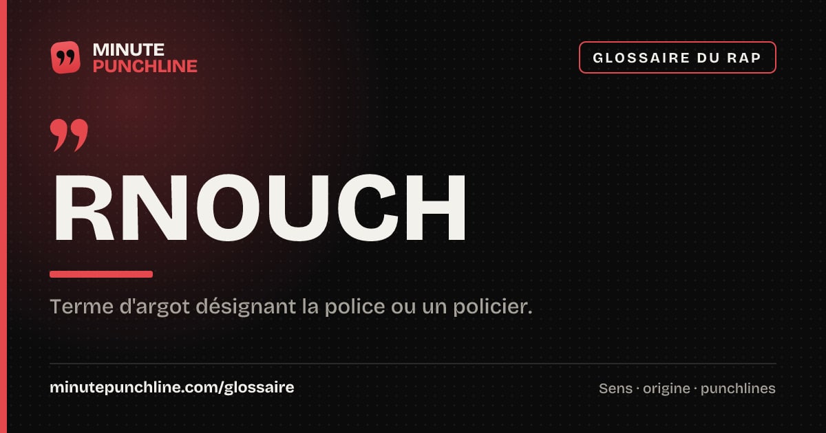 Rnouch - signification et origine