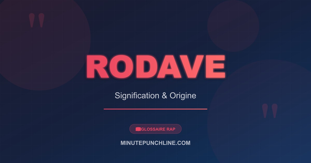 Rodave - signification et origine