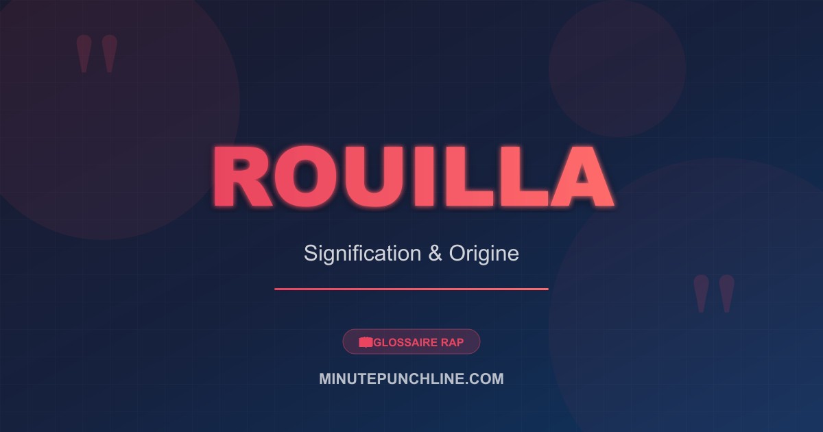 Rouilla - signification et origine