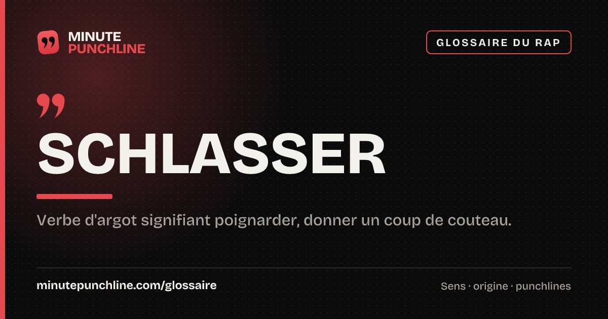 Schlasser - signification et origine
