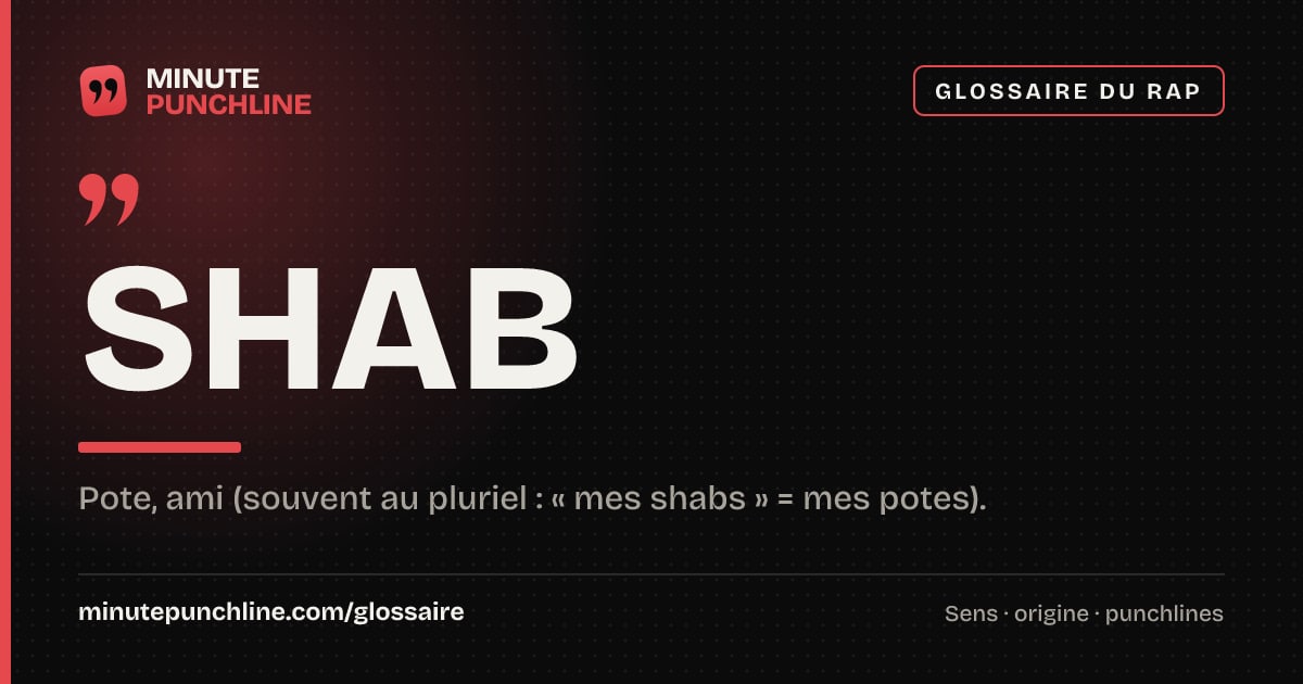Shab - signification et origine