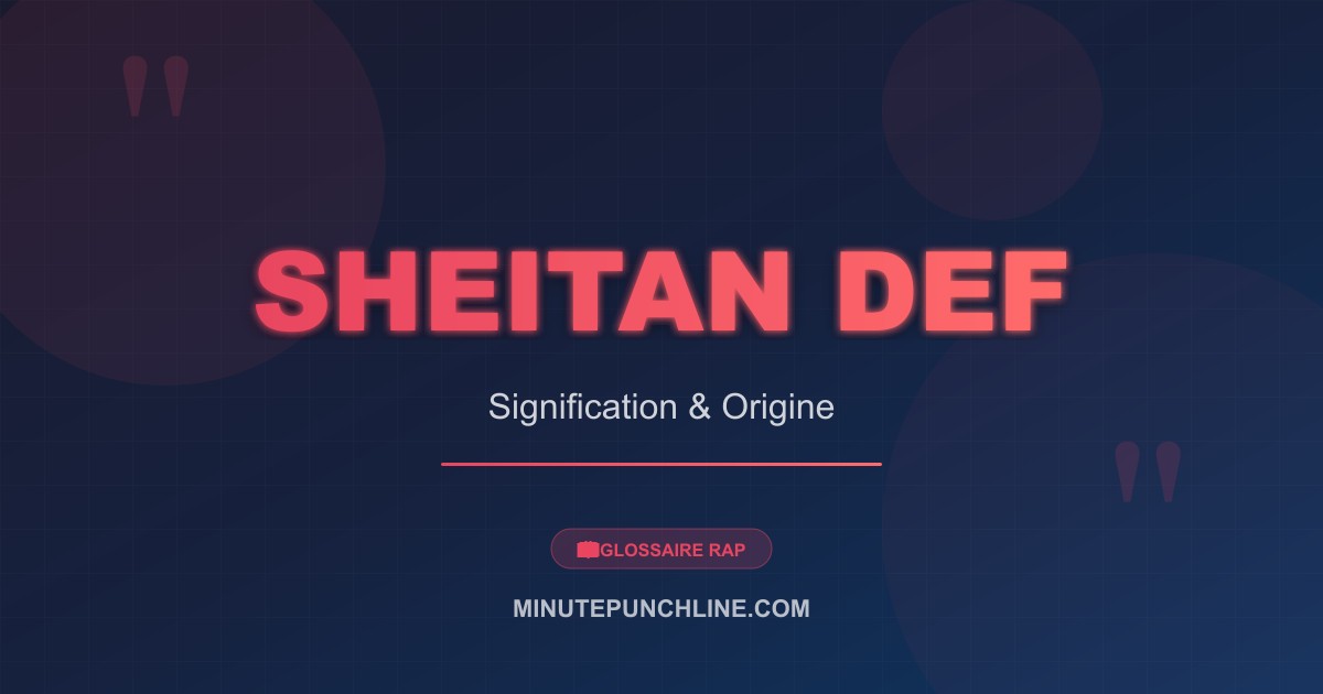 Sheitan def - signification et origine