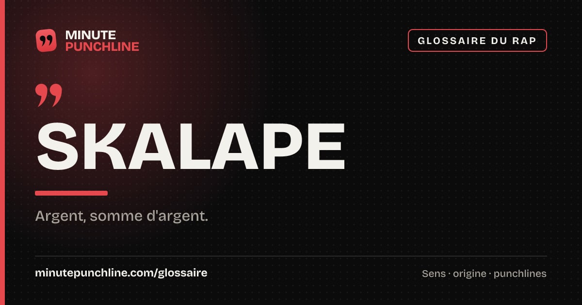 Skalape - signification et origine