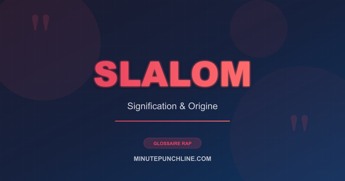 Slalom - signification et origine