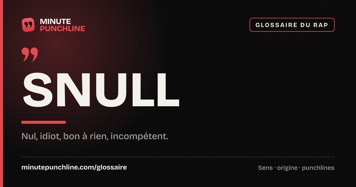 Snull - signification et origine