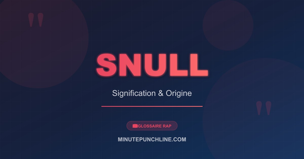 Snull - signification et origine