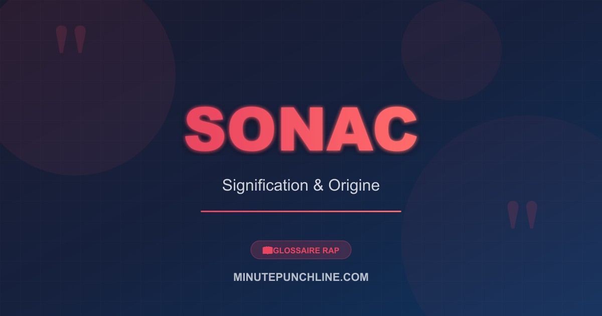 Sonac - signification et origine