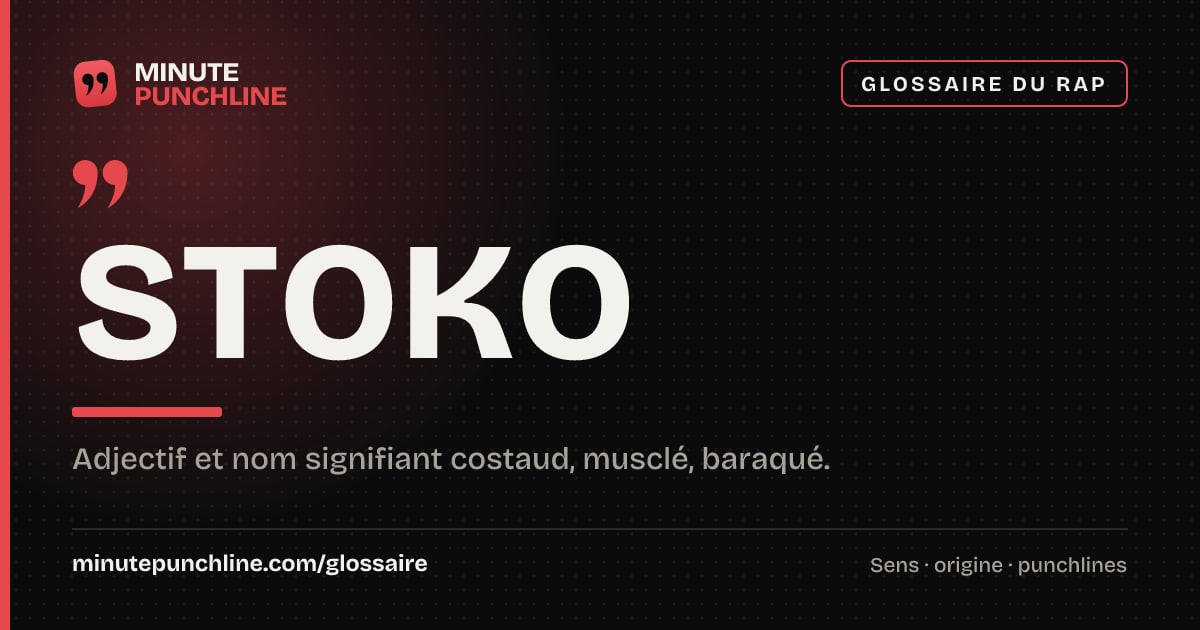 Stoko - signification et origine