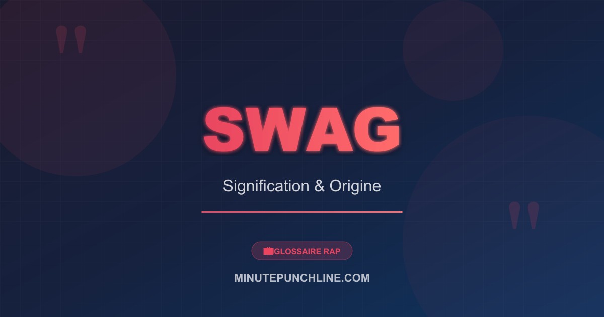 Swag - signification et origine