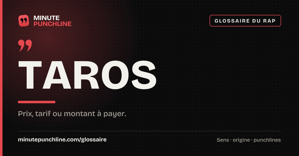 Taros - signification et origine
