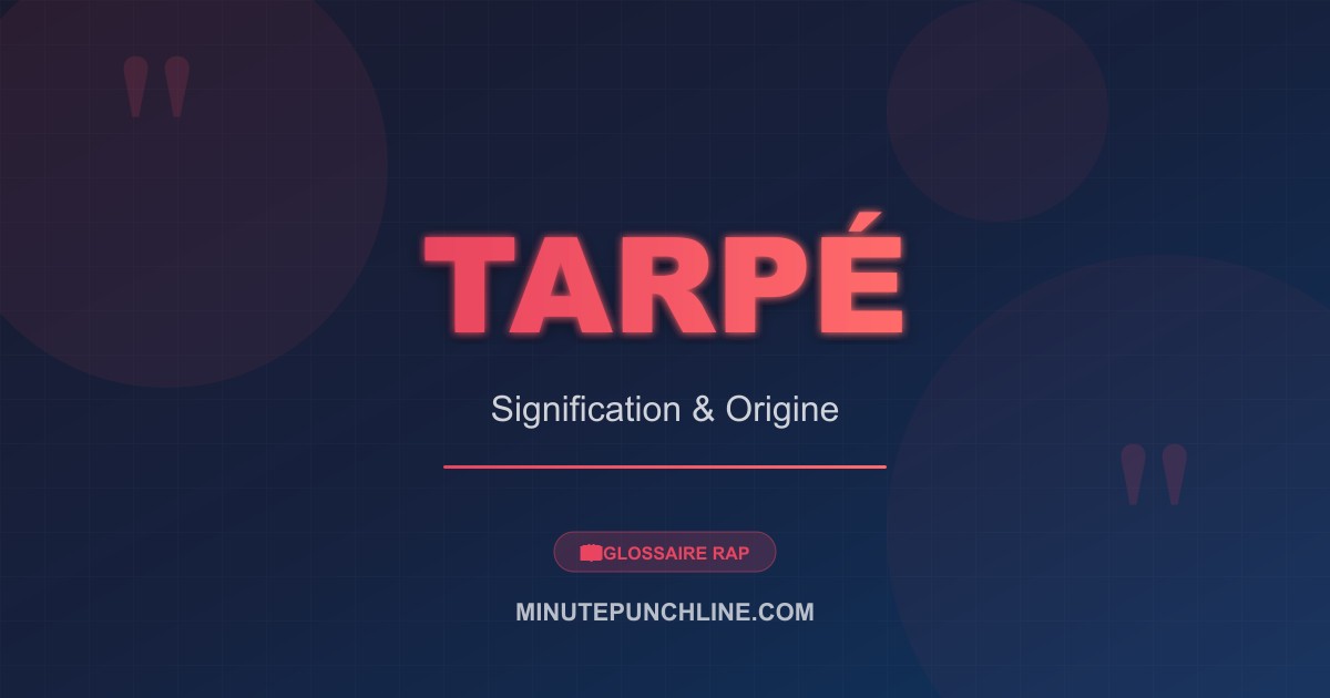 Tarpé - signification et origine