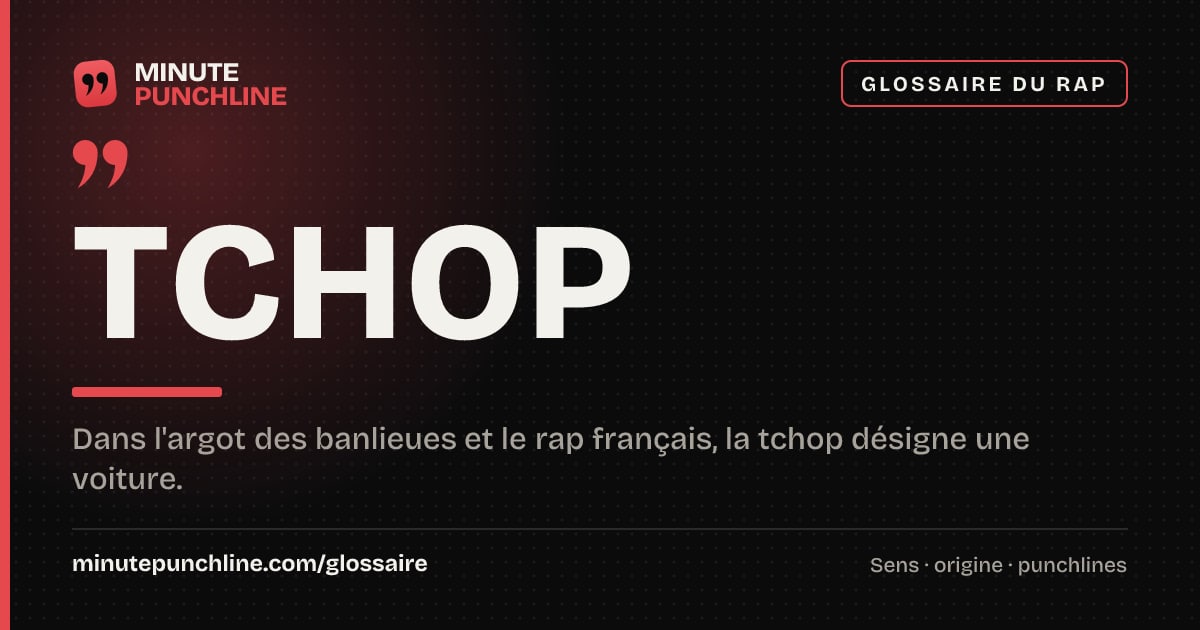 Tchop - signification et origine