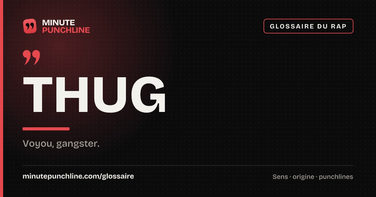 Thug - signification et origine