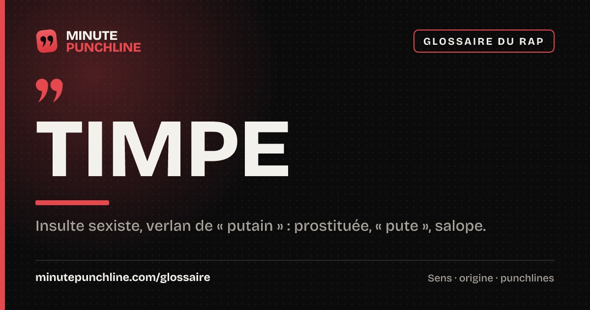Timpe - signification et origine