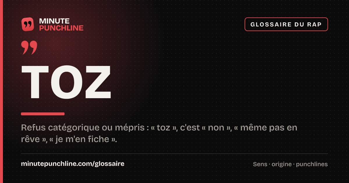 Toz - signification et origine