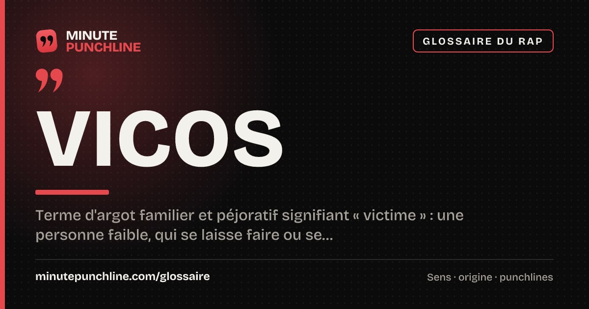 Vicos - signification et origine