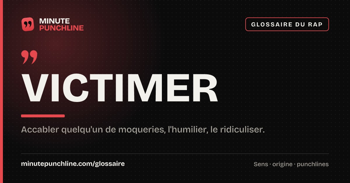 Victimer - signification et origine
