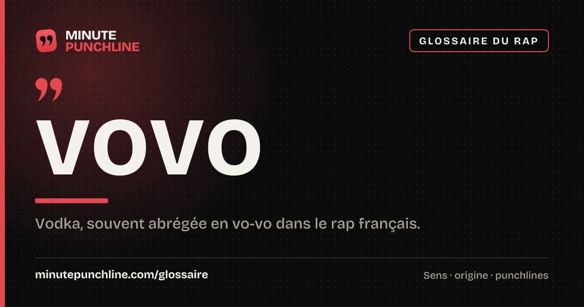 Vovo - signification et origine