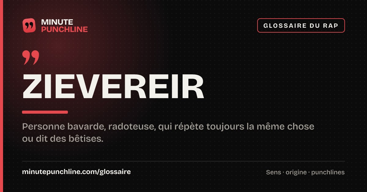 Zievereir - signification et origine