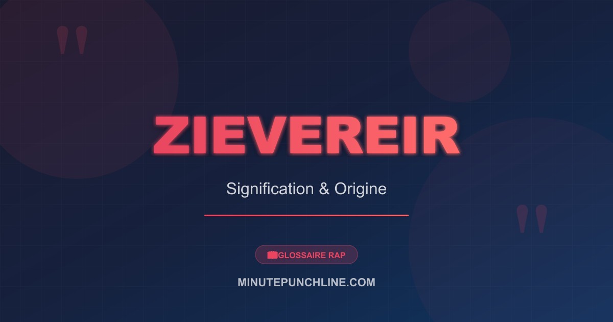 Zievereir - signification et origine