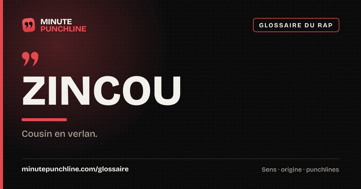 Zincou - signification et origine