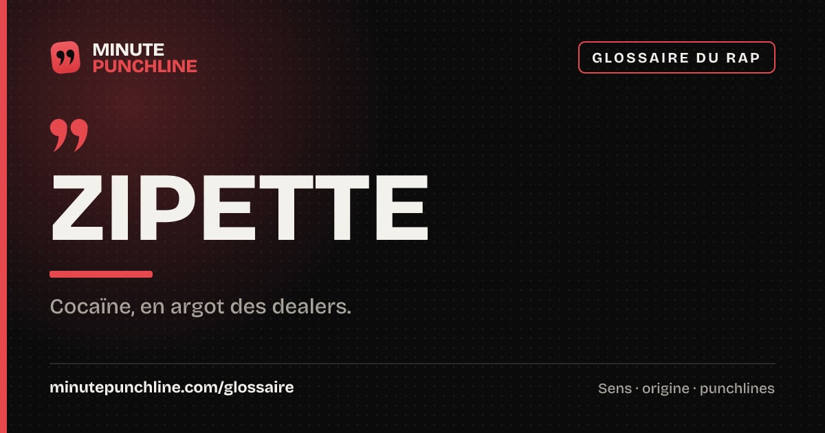 Zipette - signification et origine