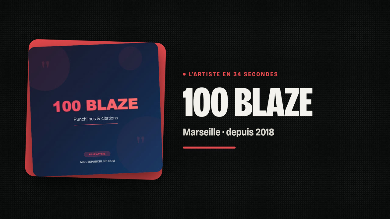 100 Blaze en 34 secondes