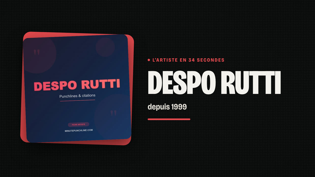 Despo Rutti en 34 secondes