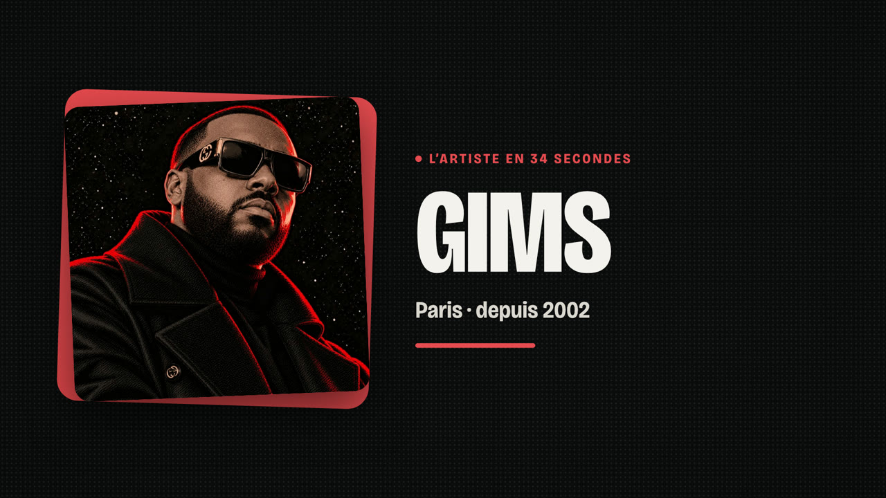 Gims en 34 secondes