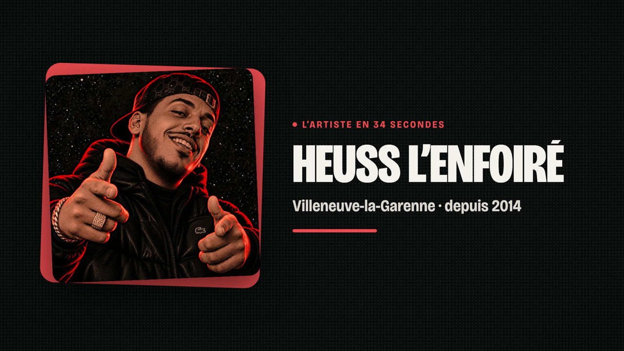 Heuss L'Enfoiré en 34 secondes