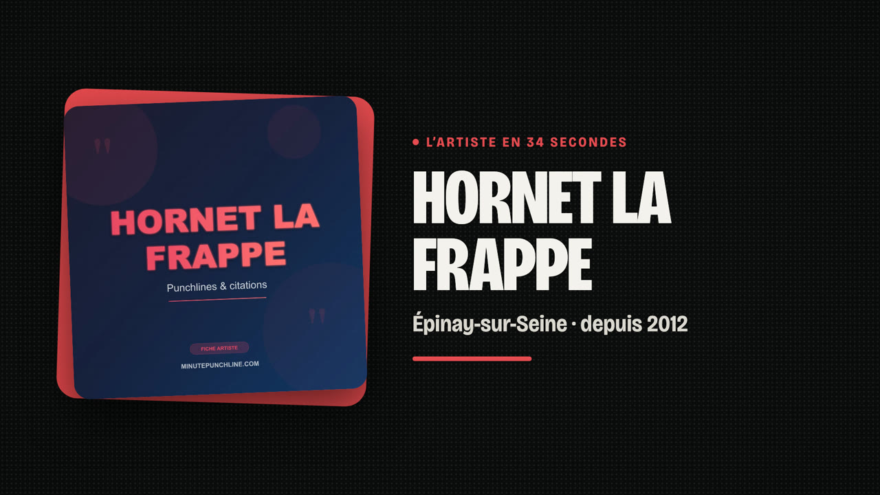 Hornet La Frappe en 34 secondes