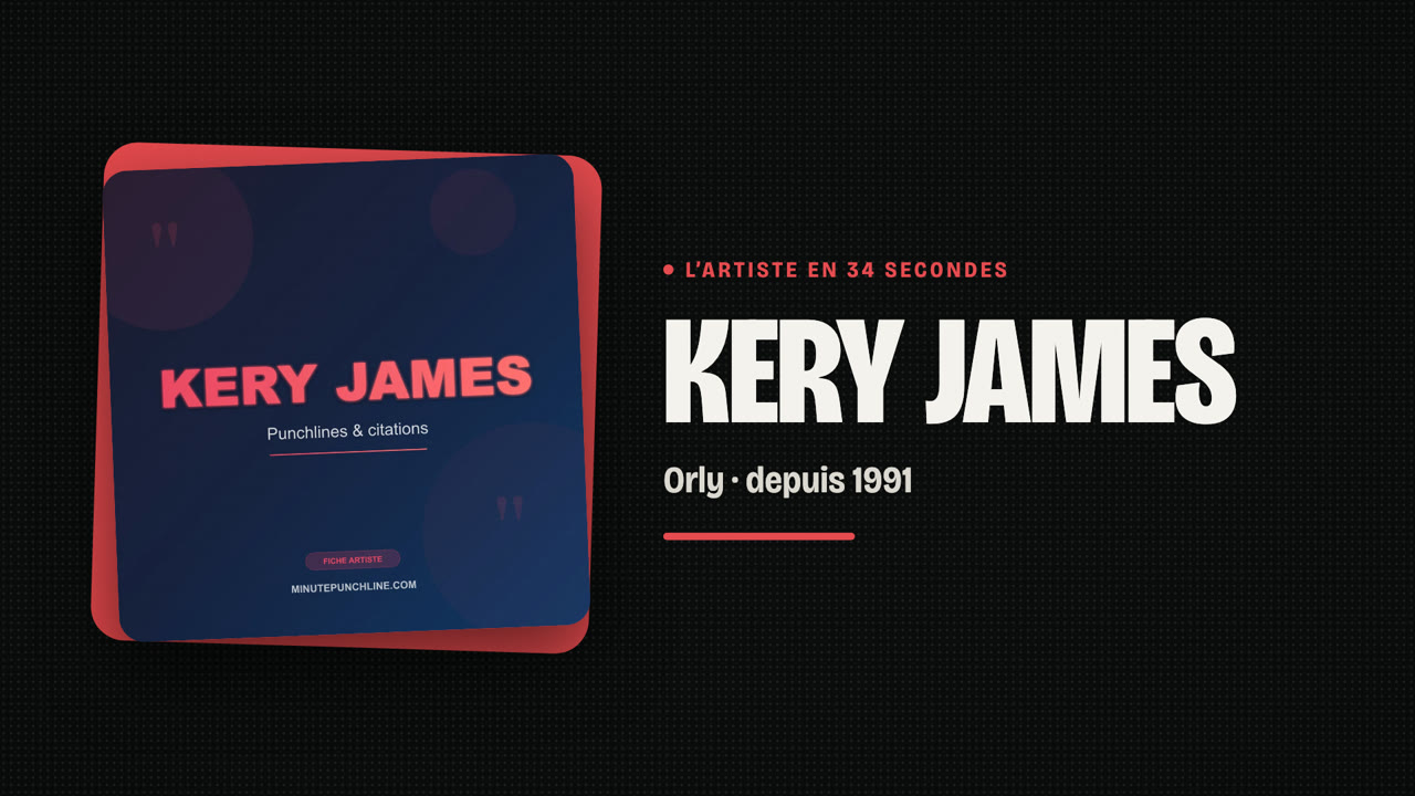 Kery James en 34 secondes