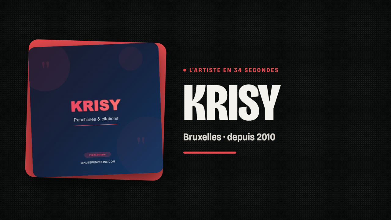 Krisy en 34 secondes