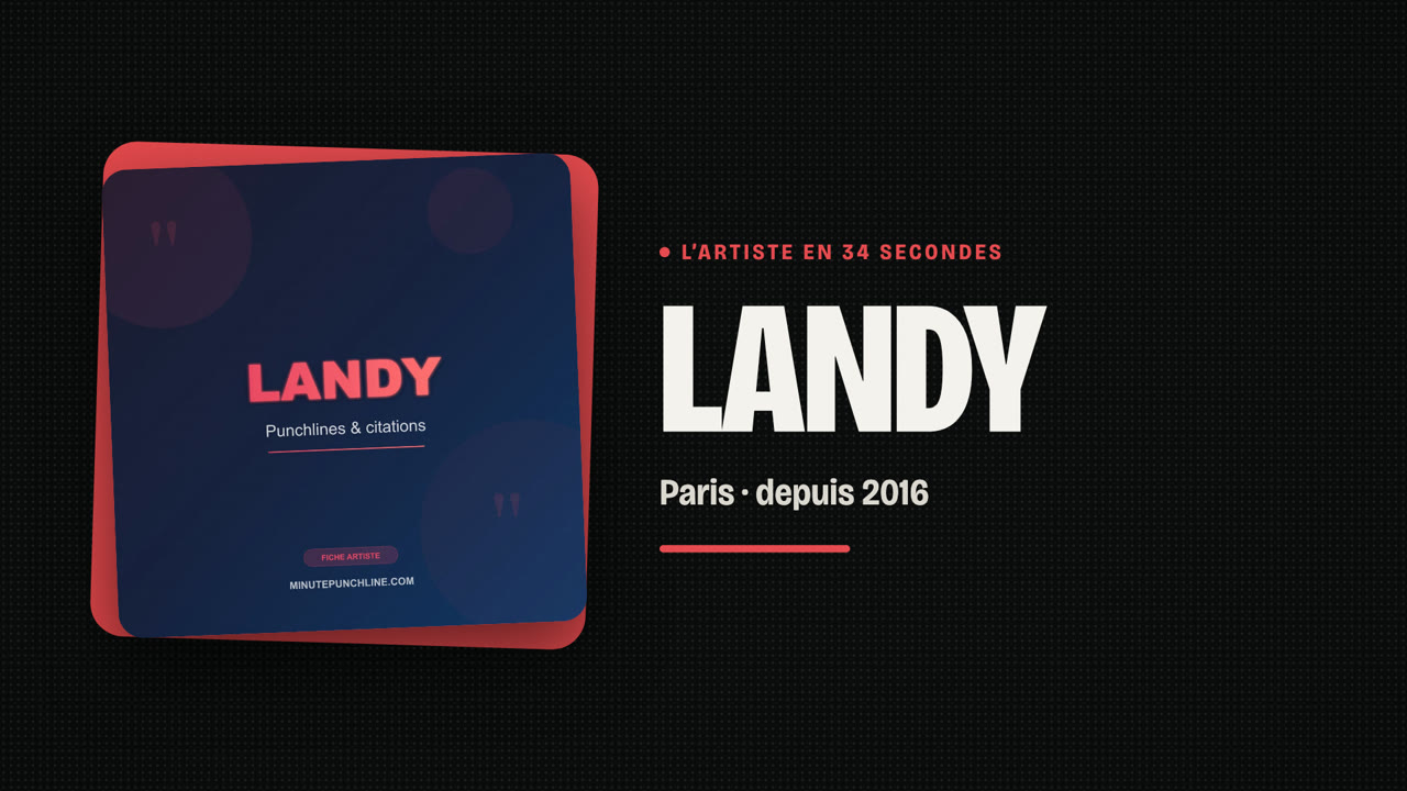 Landy en 34 secondes