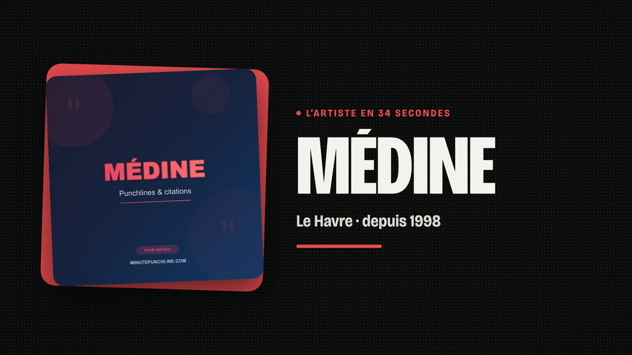 Médine en 34 secondes
