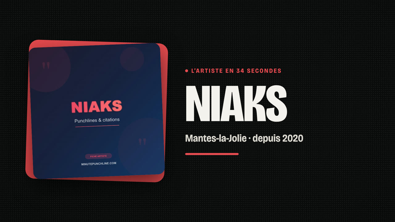 Niaks en 34 secondes