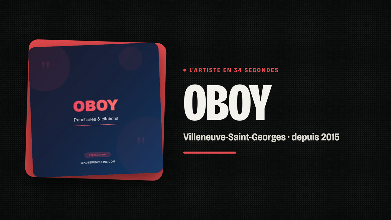 OBOY en 34 secondes