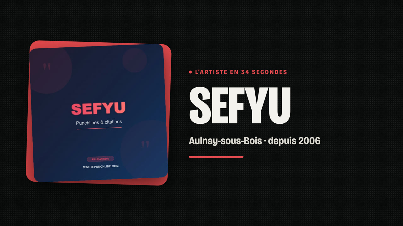 Sefyu en 34 secondes